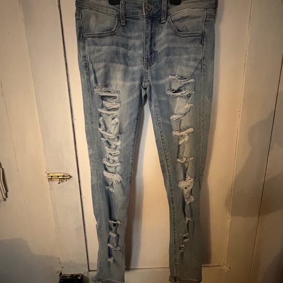 American Eagle Outfitters Denim - American Eagle Blue Skinny Vintage-Inspired Jeans
